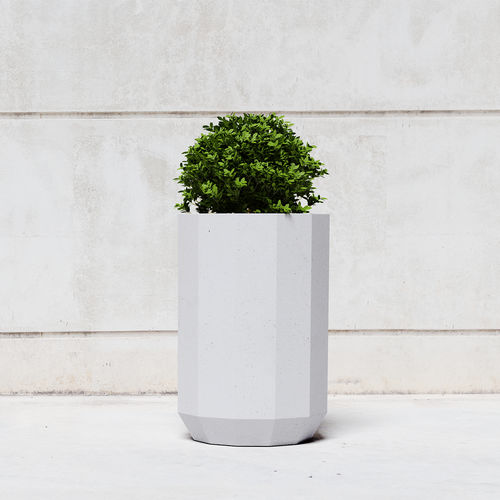 Jardinière en béton fibré - WUUD: 431.F - SIT Urban Design - en hauteur / contemporaine / pour espace public