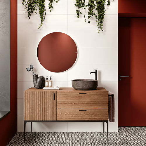 Carrelage en céramique - BRANCOS - GRESART CERAMIC TILES - mat / brillant / d'intérieur
