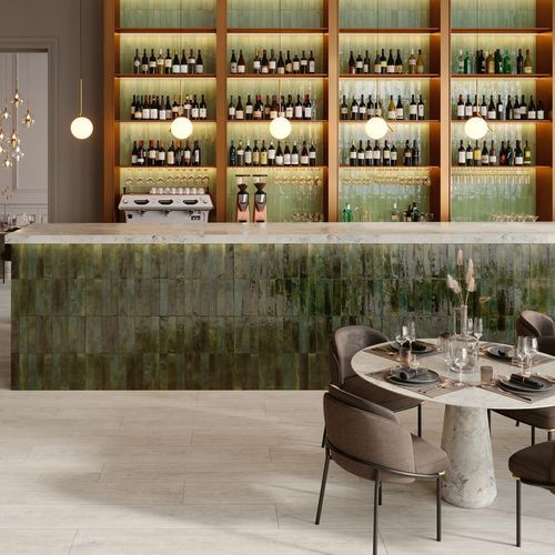Carrelage en grès cérame - KECH - GRESART CERAMIC TILES - brillant / émaillé / d'intérieur