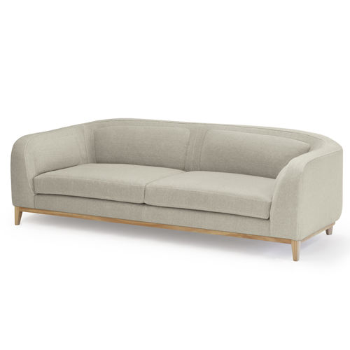 Canapé compact - ZENO SMALL - D3CO - classique / en tissu / en cuir