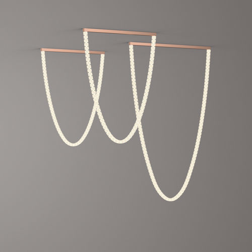 Suspension - JEWEL CEILING  - Manooi - en métal peint / en métal poli / en silicone