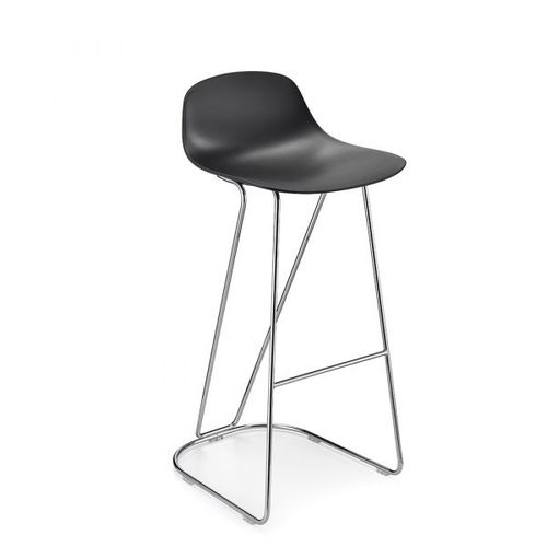 Tabouret contemporain - PURE LOOP MINI DANDY - Infiniti - en contreplaqué / en polypropylène / avec piètement en acier