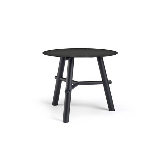 Table basse contemporaine - RECORD - Infiniti - en acier peint / avec piètement en acier peint / ronde