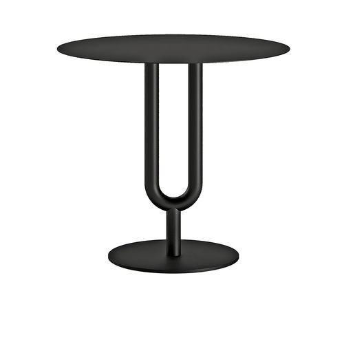 Table bistrot contemporaine - DIAPASON - Infiniti - en Fenix NTM® / en acier / en stratifié