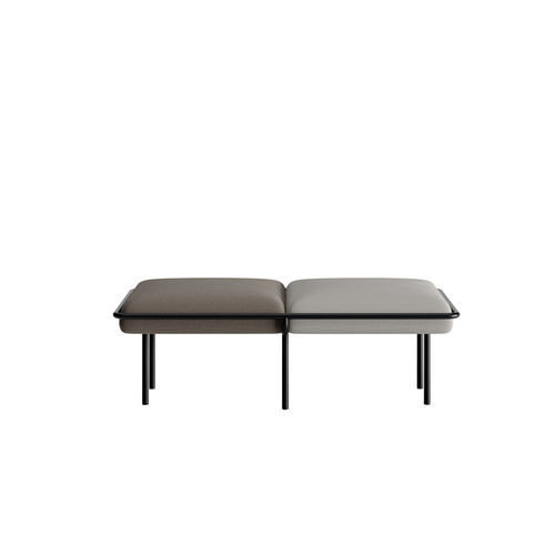 Canapé modulable - SYS TWO UNITS - Infiniti - contemporain / d'extérieur / en acier peint