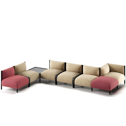 Canapé modulable - WAFFLE ENDLESS - Infiniti - contemporain / de salon / en tissu