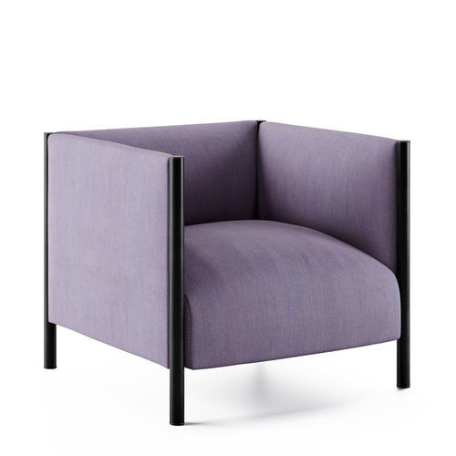 Fauteuil contemporain - WAFFLE ONE - Infiniti - en tissu / avec prise de courant intégrée / avec prise
