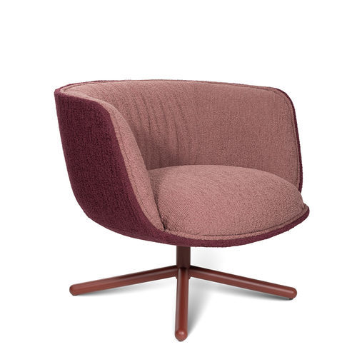 Fauteuil contemporain - BOMBOM - Infiniti - en mousse / en tissu / tapissé