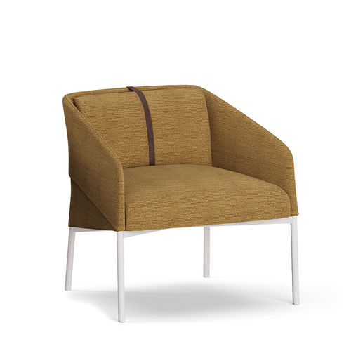 Fauteuil contemporain - DEMOISELLE - Infiniti - en cuir / en simili cuir / en tissu