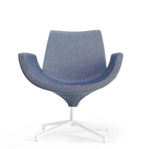 Fauteuil en cuir - BEETLE LOW BACK - Infiniti - en tissu / en polyuréthane / écologique