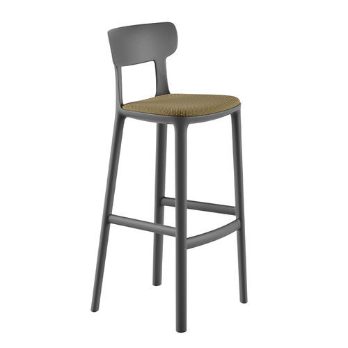 Tabouret de bar contemporain - CANOVA - Infiniti - en polypropylène / avec piètement en polypropylène / 4 pieds