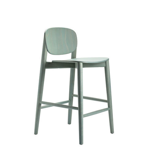 Tabouret contemporain - HARMO - Infiniti - en bois / en contreplaqué / avec piètement en bois