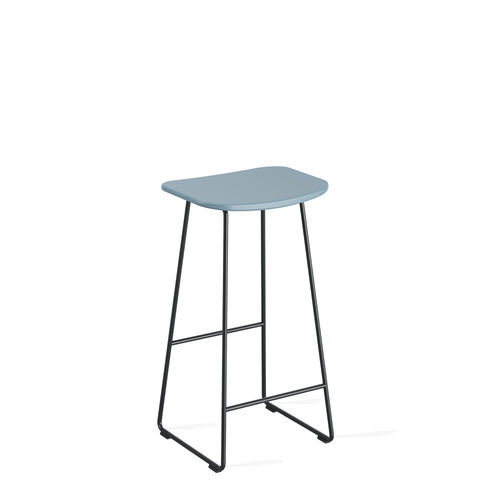 Tabouret design minimaliste - KLEJN - Infiniti - en frêne / en polypropylène / avec piètement en acier