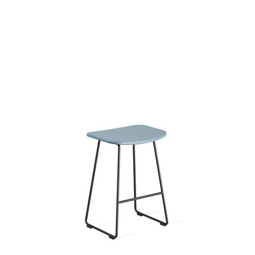 Tabouret design minimaliste - KLEJN LOW - Infiniti - en bois / en polypropylène / avec piètement en acier