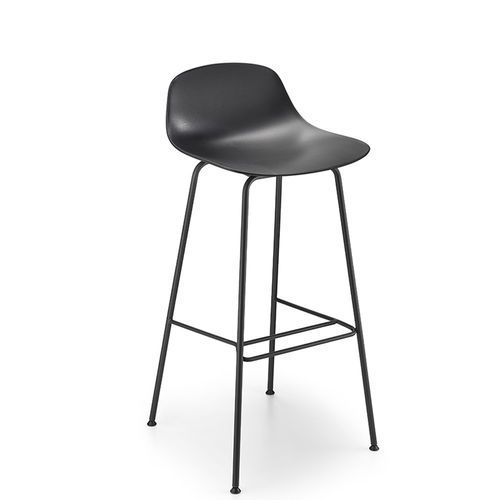 Tabouret de bar contemporain - PURE LOOP MINI - Infiniti - en bois / en acier / en polypropylène