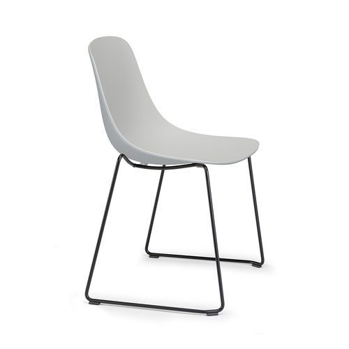 Chaise contemporaine - PURE LOOP BINUANCE - Infiniti - d'intérieur / en polypropylène / en bois