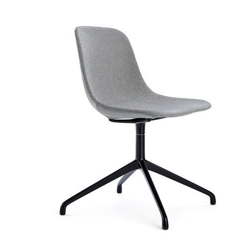 Chaise contemporaine - PURE LOOP - Infiniti - d'intérieur / en cuir / en tissu