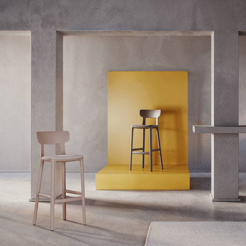 Tabouret de bar contemporain - CANOVA - Infiniti - en polypropylène / avec piètement en polypropylène / 4 pieds