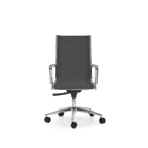 Chaise de bureau contemporaine - SEASON NET - Quinti. - en résille / avec piètement en aluminium / à hauteur réglable