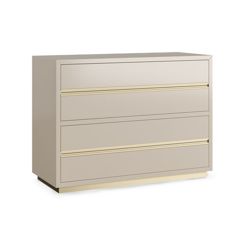 Commode contemporaine - AURIC - AM LIVING - en bois laqué / rectangulaire / avec tiroir