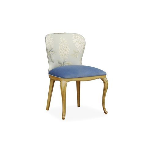 Chaise de salle à manger de style - FLORENCE - AM LIVING - d'intérieur / en tissu / avec piètement en bois