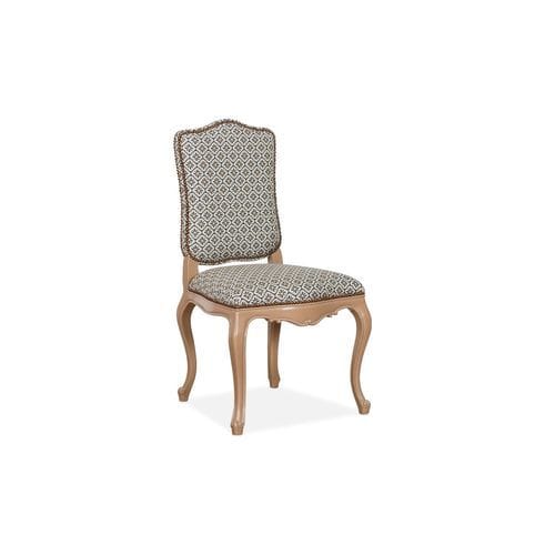 Chaise de salle à manger de style - FRANCIS - AM LIVING - d'intérieur / en tissu / avec piètement en bois