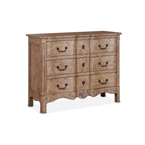 Commode de style Louis XIV - AC3048.CA - AM LIVING - en bois / en marbre / avec tiroir