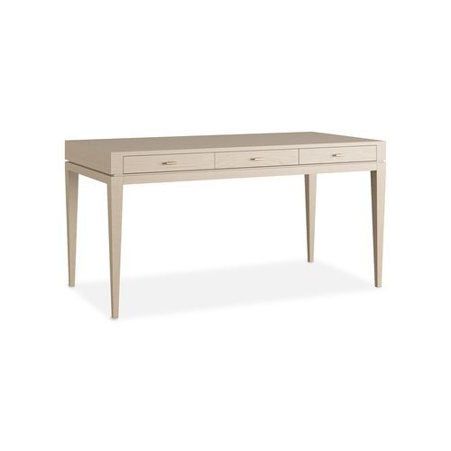 Bureau sur pied - PURE - AM LIVING - contemporain / en bois / droit
