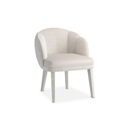 Chaise contemporaine - CARESS - AM LIVING - d'intérieur / en tissu / avec piètement en bois