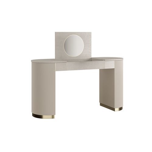 Coiffeuse contemporaine - AIM - AM LIVING - en bois laqué / pour chambre d'hôtel / monoplace