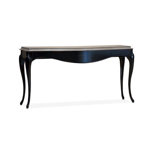 Console de style - GALA - AM LIVING - en cerisier / avec piètement en bois / rectangulaire