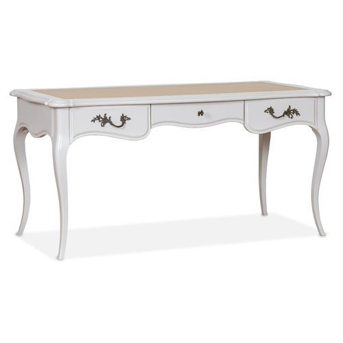 Bureau sur pied - AC3091C.PC - AM LIVING - de style Louis XV / en bois laqué / droit