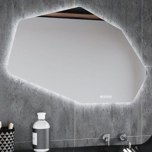 Miroir de salle de bain mural - ROCK - BISELARTE - pour hôtel / pour chambre d'hôtel / pour espace public