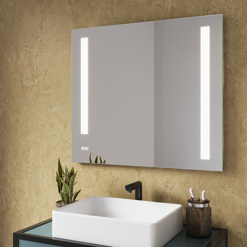 Miroir de salle de bain mural - TIME - BISELARTE - pour hôtel / pour chambre d'hôtel / professionnel