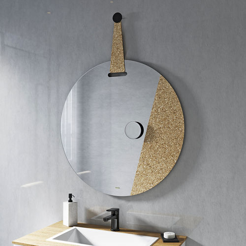 Miroir de salle de bain suspendu - SIMPLE - BISELARTE - pour hôtel / pour chambre d'hôtel / contemporain