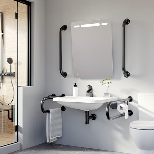 Miroir de salle de bain mural - ADAPT  - BISELARTE - pour hôtel / pour chambre d'hôtel / pour hôpital