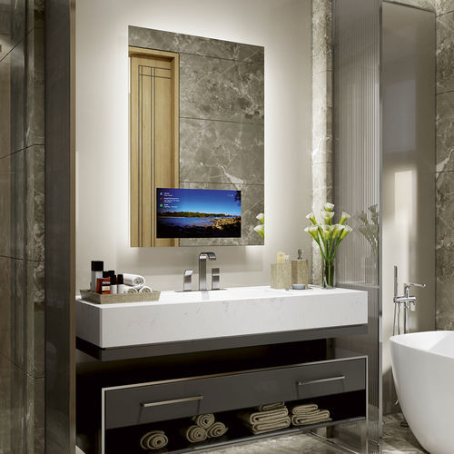 Miroir de salle de bain mural - HIDE - BISELARTE - pour hôtel / pour chambre d'hôtel / pour espace public