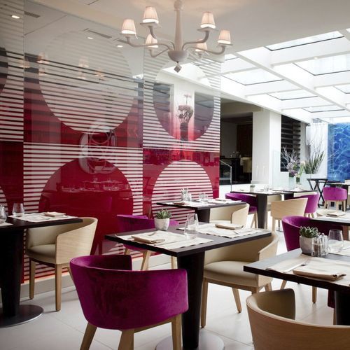 Panneau en verre feuilleté - N'VY HOTEL - BISELARTE - à motif / impression numérique / pour agencement intérieur