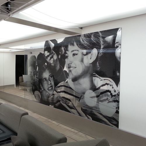 Revêtement mural pour intérieur - CANNES HOTEL - BISELARTE - en verre / imprimé / aspect verre