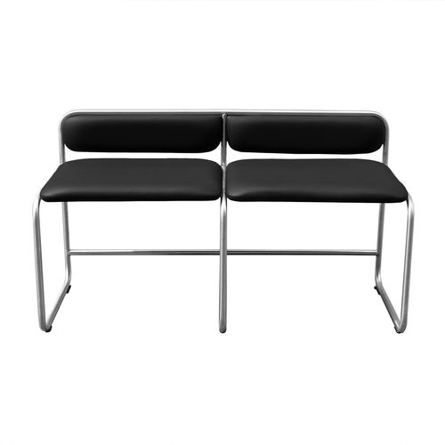 Banquette design Bauhaus - WB16 - WEINBAUMS - en cuir / en acier inoxydable / professionnelle
