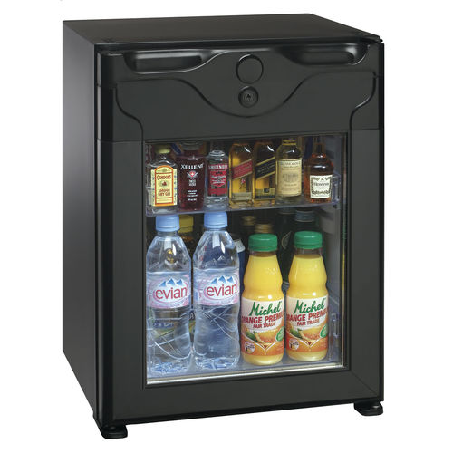 Minibar à portes françaises - PB A series - Vingcard - vitré / avec éclairage intégré / pour hôtel