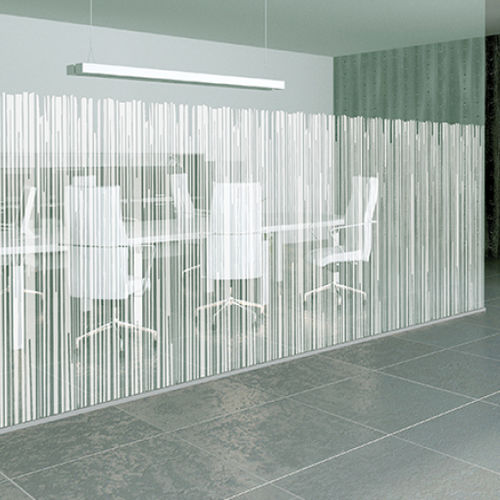 Film décoratif pour applications sur verre - RIGA - SolarScreen International - pour cloison / en PET / adhésif