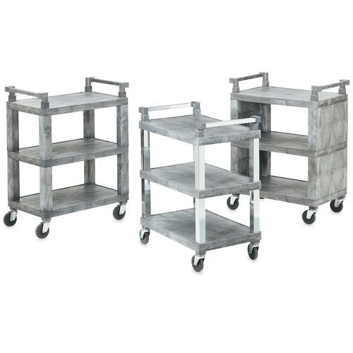 Chariot de service - 97111 - Vollrath - polyvalent / pour cuisine professionnelle / en acier chromé