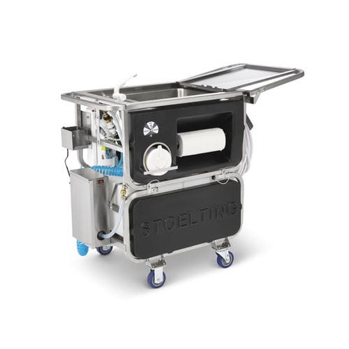 Chariot de ménage - CIPCART-2 - Vollrath - professionnel / pliant / en inox