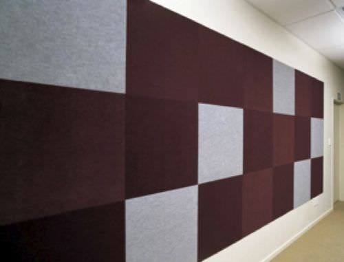 Isolant thermo-acoustique - TVS ABSORB CLASSROOM - Total Vibration Solutions TVS - en polyester / en panneaux / mural