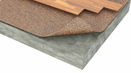 Sous-couche acoustique en feuille - ACOUSTICORK T66 - Total Vibration Solutions TVS - en caoutchouc / en liège