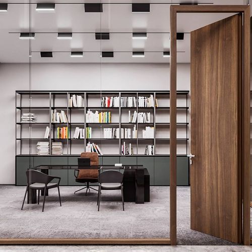 Cloison amovible - RITMICA® SOLID - DIVILUX - en bois / en aluminium / professionnelle
