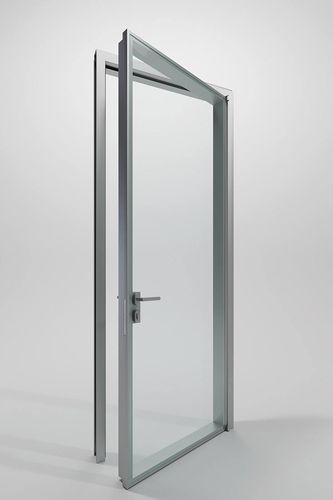 Porte d'intérieur - SCREEN - DIVILUX - en verre / battante / contemporaine