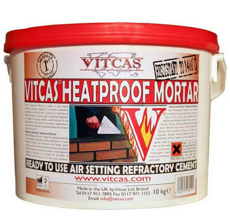 Mortier de protection - HM - Vitcas - pour maçonnerie / réfractaire