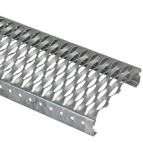 Marche en acier galvanisé - PS-CRANT - JK TECHNIC - en aluminium / en acier inox / antidérapante